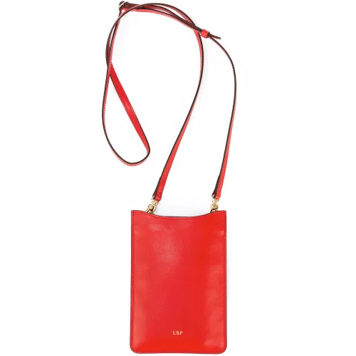 Leather & Paper - Strap Leather Phone Bag