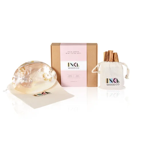 Inka Wood - Makabel Seashell Palo Santo Mini Set
