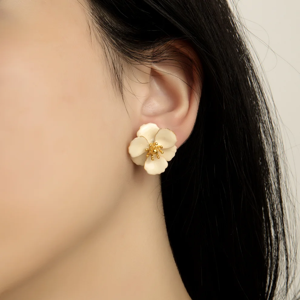 Milou Jewelry - Blossom Flower Earrings