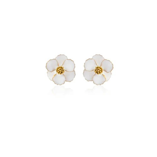 Milou Jewelry - Petite Flower Earrings