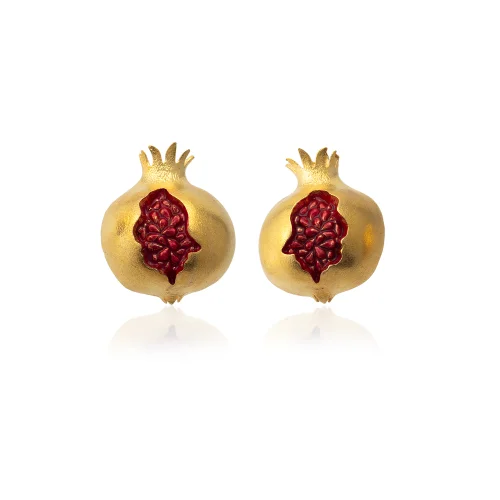 Milou Jewelry - Pomegranate Earrings