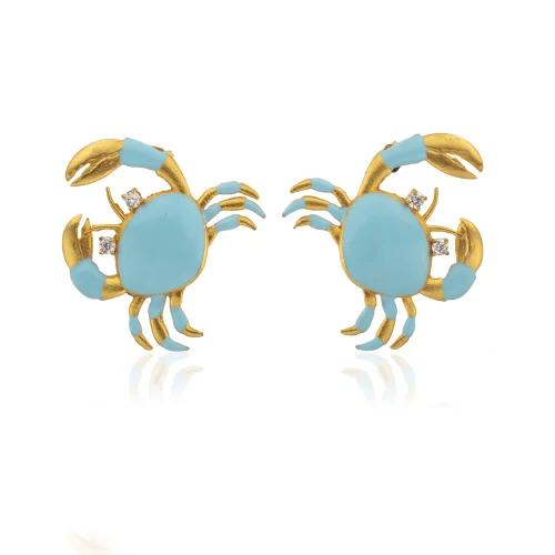 Milou Jewelry - Crab Earrings