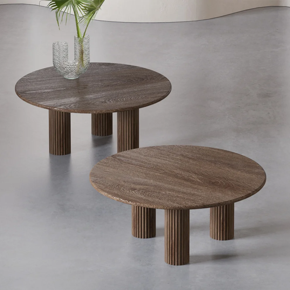 Hermhaus - Hola  Dark Wooden Coffee Table - Il