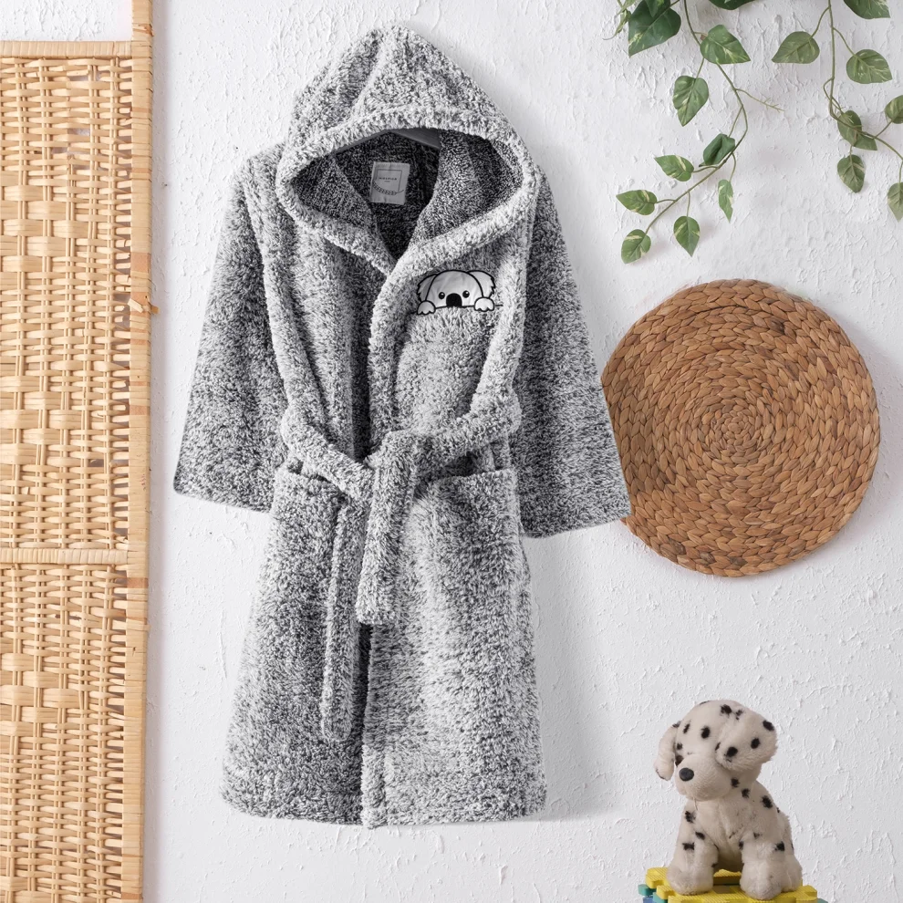 Miespiga - Soft Kids Plush Dressing Gown