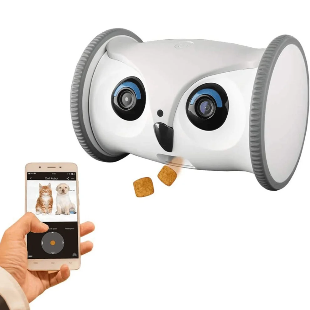 Skymee - Owl Robot Interactive Pet Toy