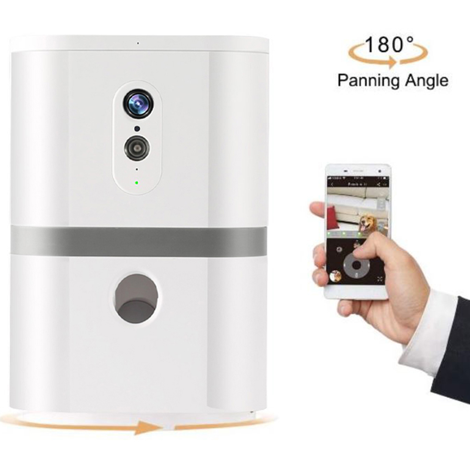 Hidden Camera SKYMEE Petalk AI II Dog Camera Automatic Treat