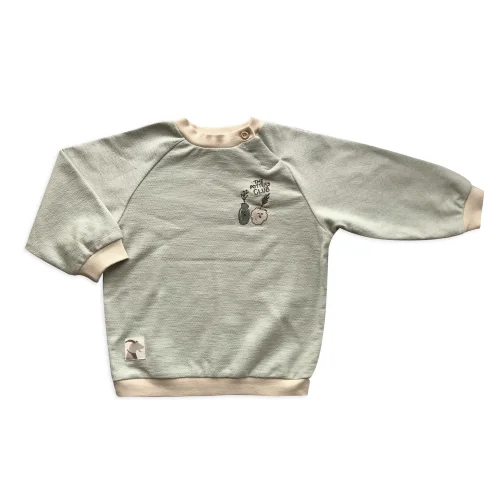 Auntie Me - Organic Celadon The Pottery Club Sweatshirt