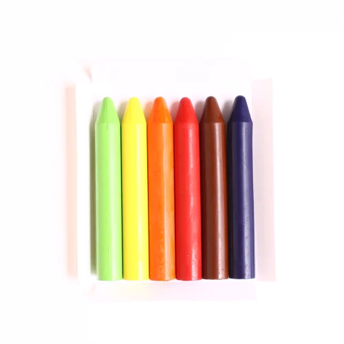Colorz Doğal Boyalar - Sert Balmumu Kalem Pastel Boya Seti (6 Renk)