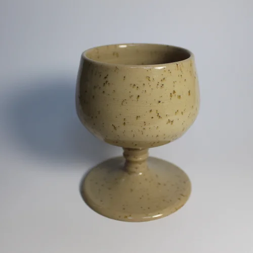 Nursh Studio - Freckled Beauty Ceramic Spotted Goblet