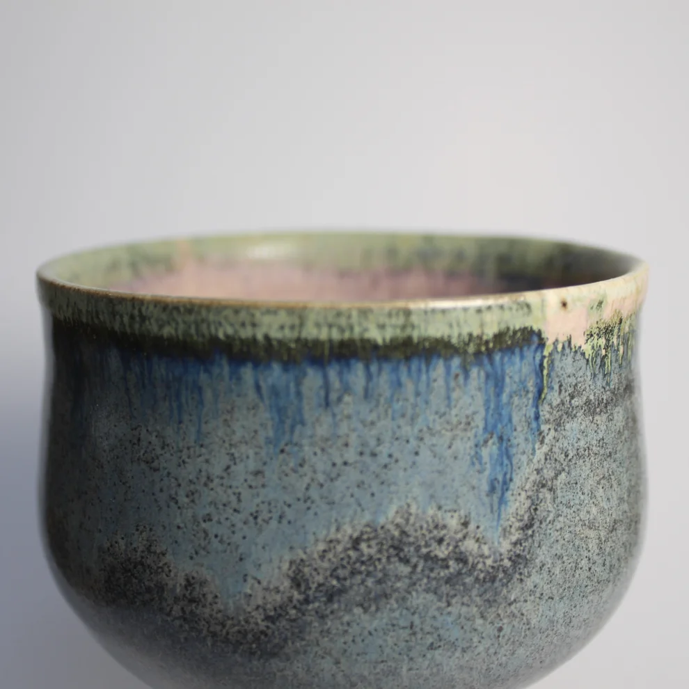 Nursh Studio - Ocean Big Ceramic Goblet