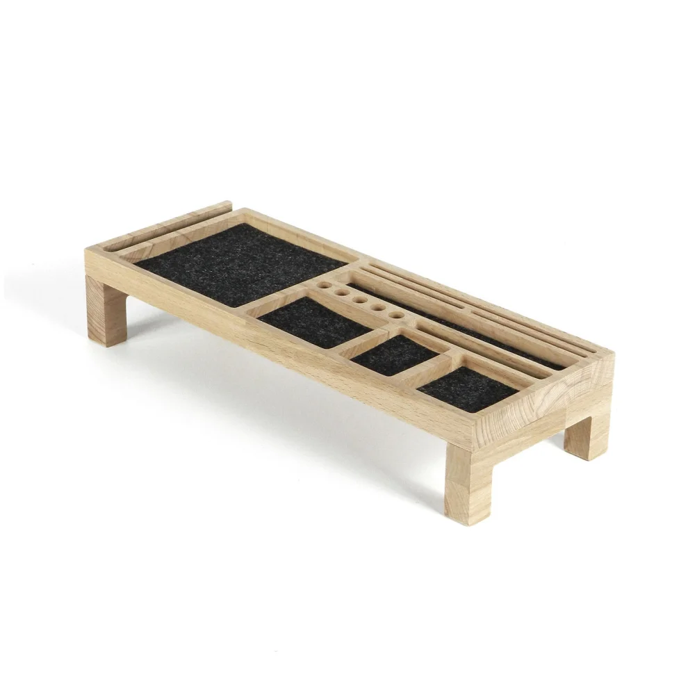 Fagus Wood - Wooden Organizer  Mini Sharpy