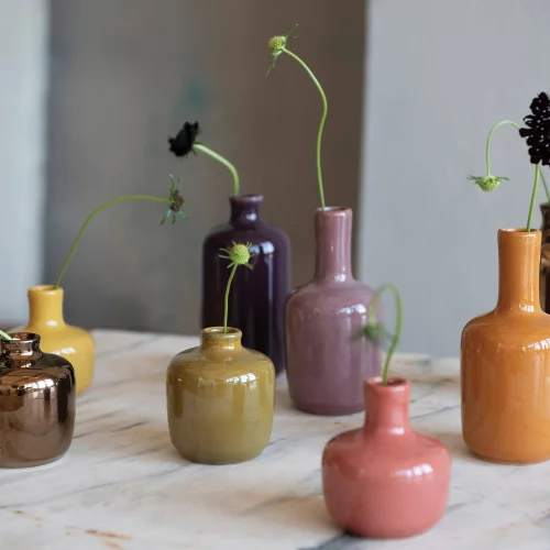 Warm Design - 8 -set Vases