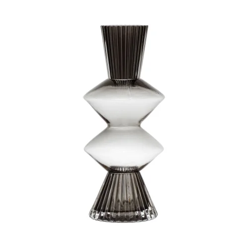 Warm Design	 - Glass Corrugated Vase