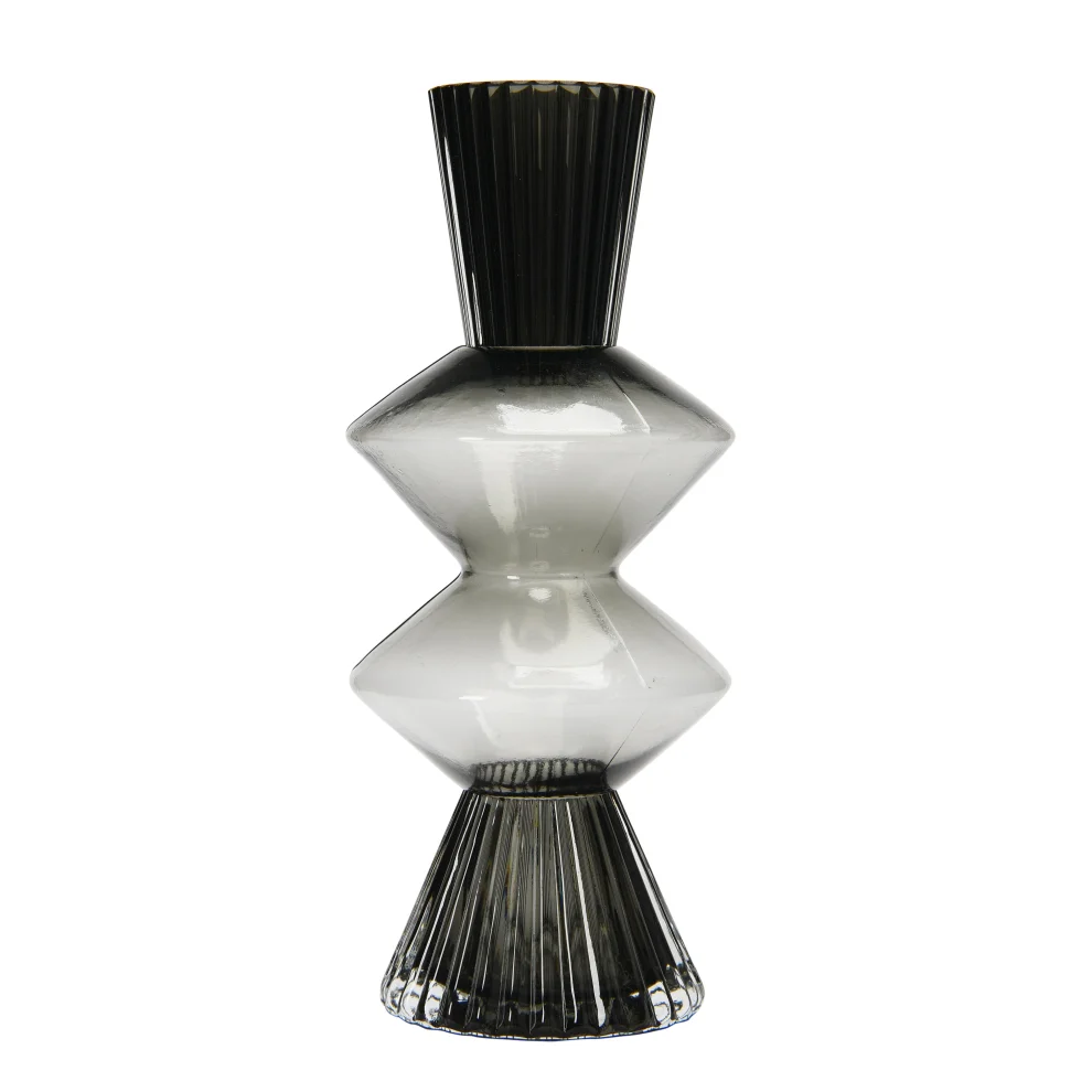 Warm Design	 - Glass Corrugated Vase