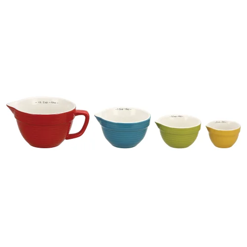 Warm Design	 - Bowl -shaped Measuring Containers