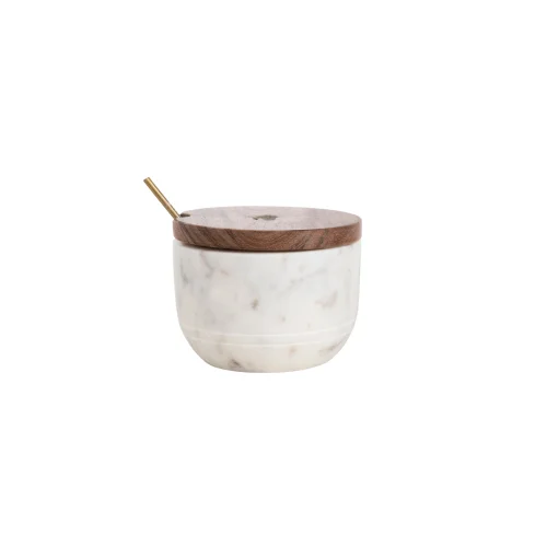 Warm Design - Marble & Wood Coated Bowl