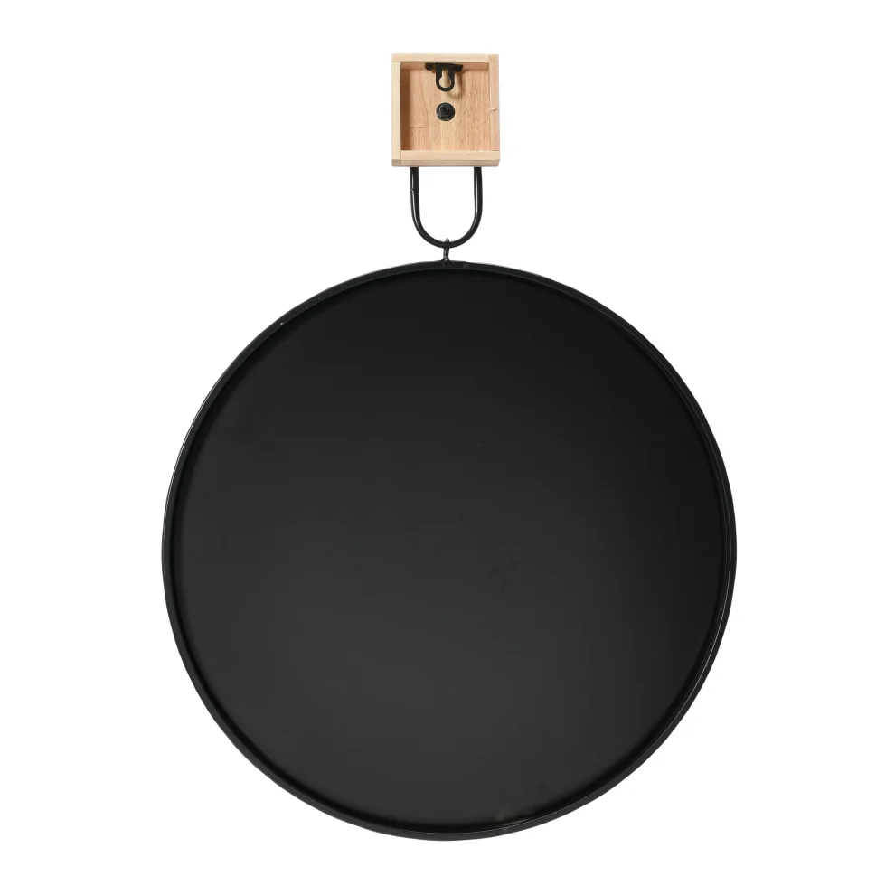 Warm Design	 - Round Metal Wall Mirror