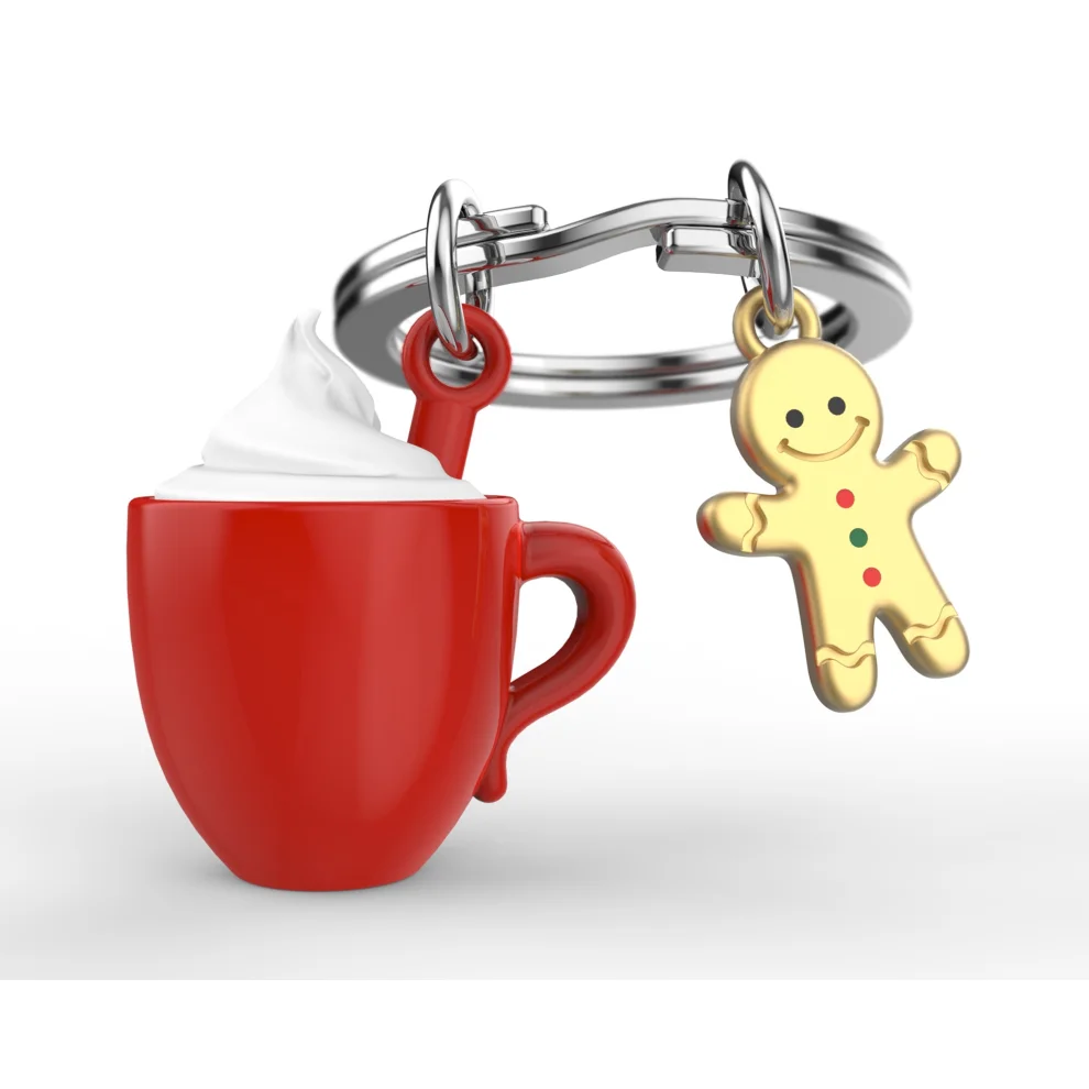 Metalmorphose - Foam Cup And Gingerbread Keychain
