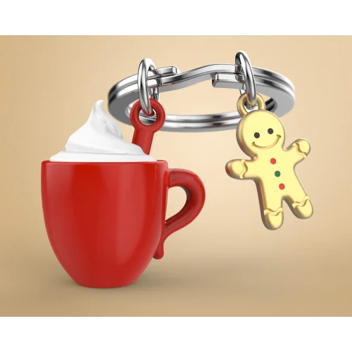 Metalmorphose - Foam Cup And Gingerbread Keychain