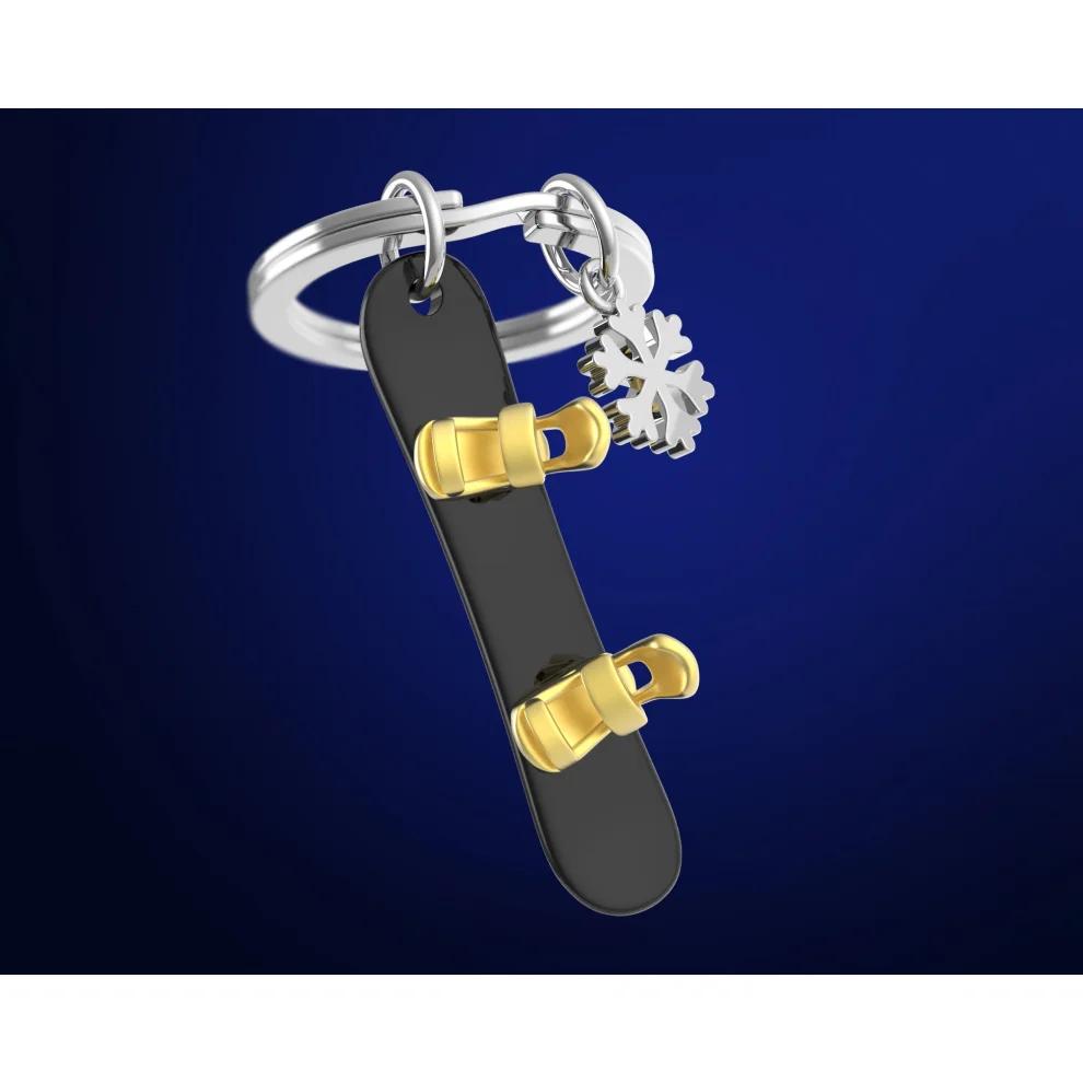 Metalmorphose - Snowboard Keychain