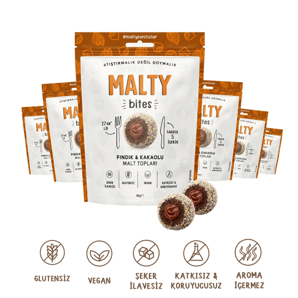 Malty - Hazelnut & Cocoa Malt Balls X6