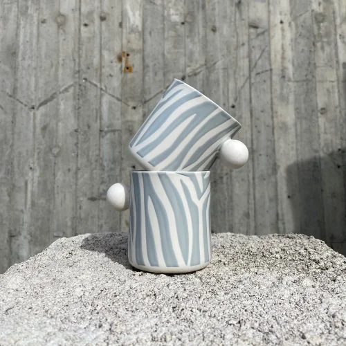 Roorclay - Zebra Rock Mug