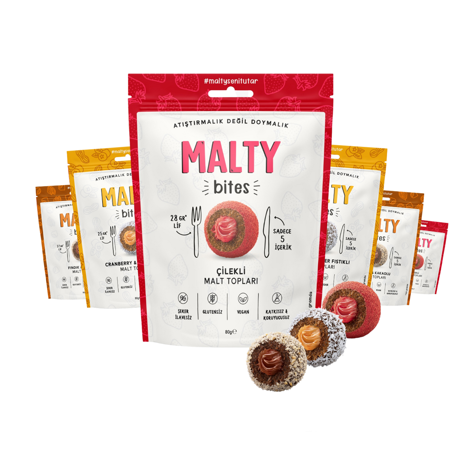 Malt Balls Trial Pack - 6 Pieces