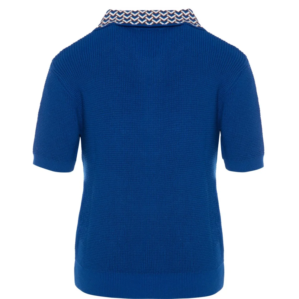 3x2 - Retro Patterned Knitwear T-shirt