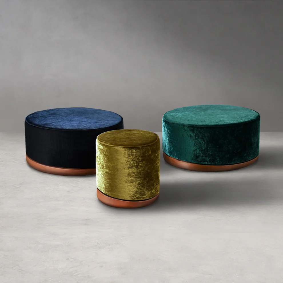 Gaen Studio - Byzance Velvet Pouf