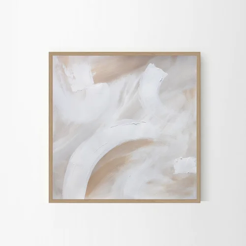 Kle Studio - Beige Tones No.01 Acrylic Painting