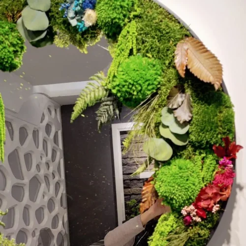 Fiplantart Works - Moss Mirror