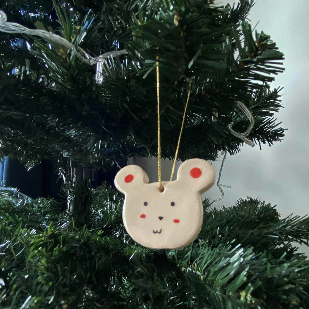 Atelier Satsuma Teddy Christmas Tree Ornament hipicon