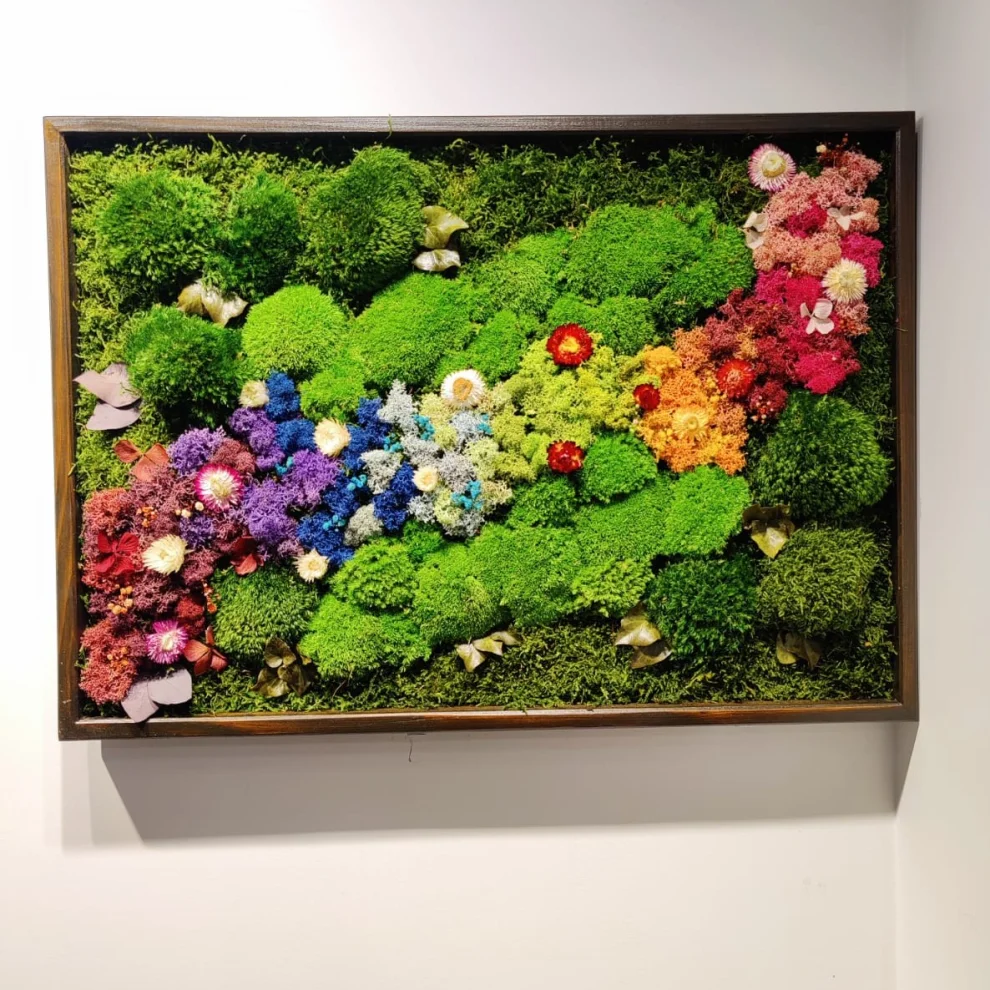 Fiplantart Works - Yosun Sanat Çerçevesi