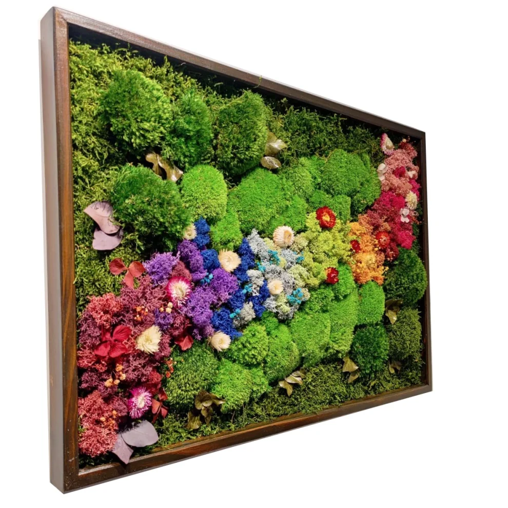 Fiplantart Works - Moss Frame Art