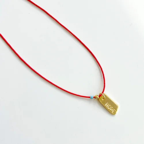 The Pheia - String Hope Necklace