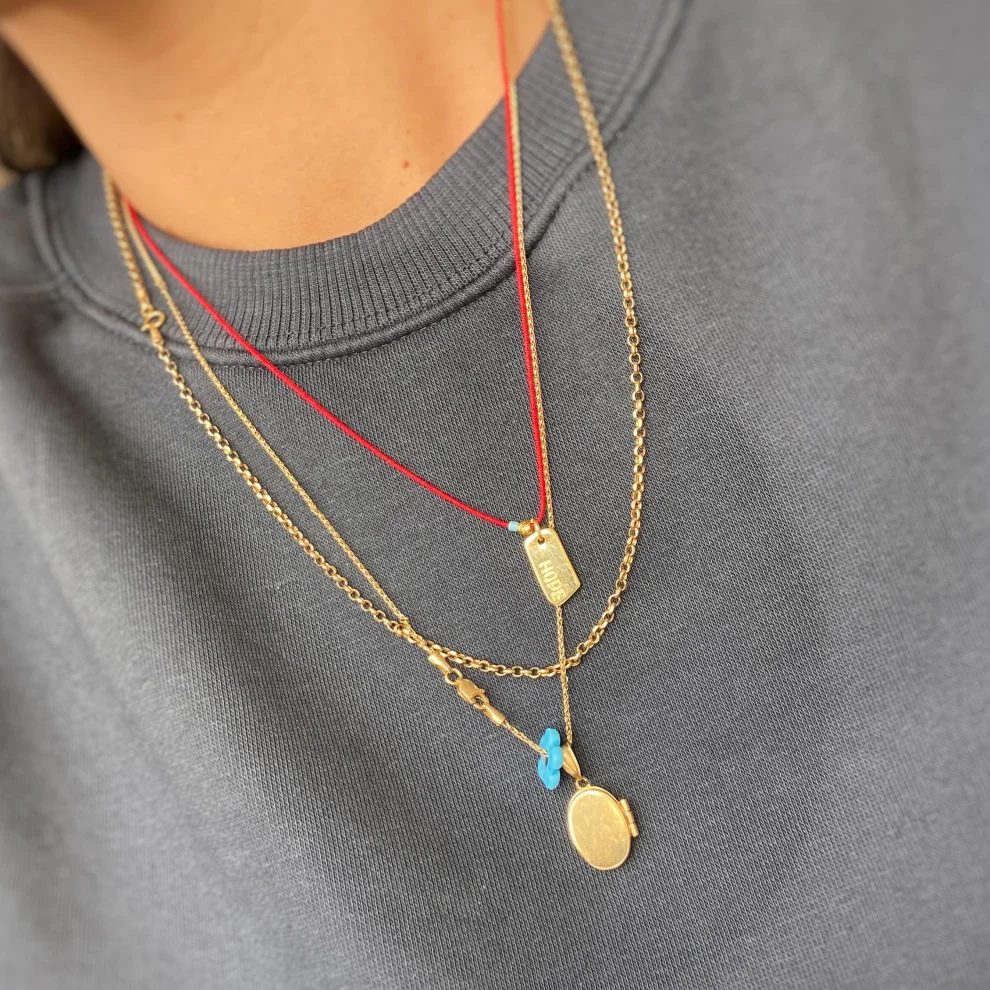 The Pheia - String Hope Necklace