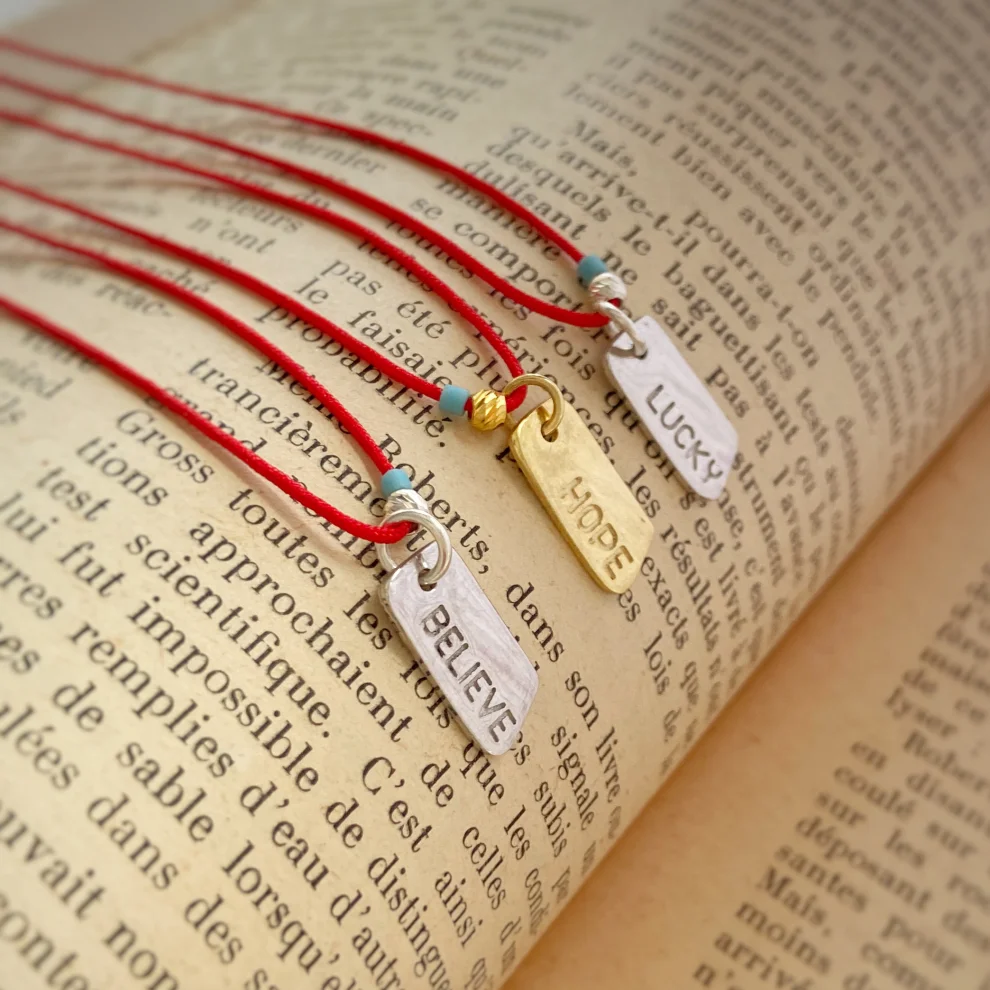 The Pheia - String Hope Necklace