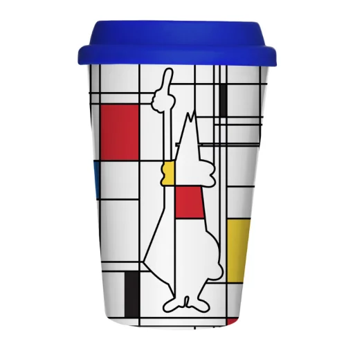 Bialetti - Miro Porselen Take Away Mug Kapaklı