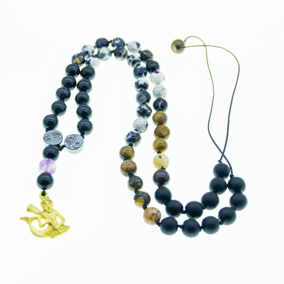 İndafelhayat - Sahmeran's Mala Beads Necklace Necklace