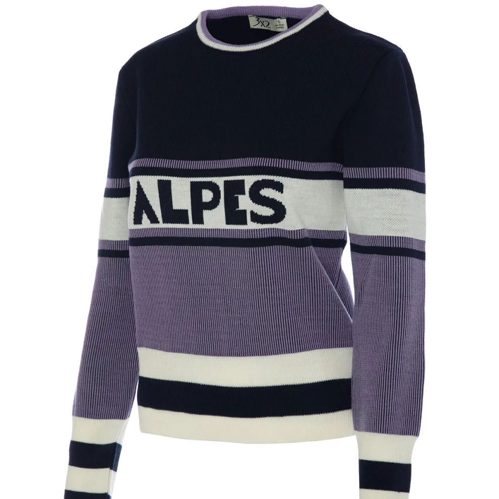 3x2 - Alpes Slim Fit Knitwear Sweater