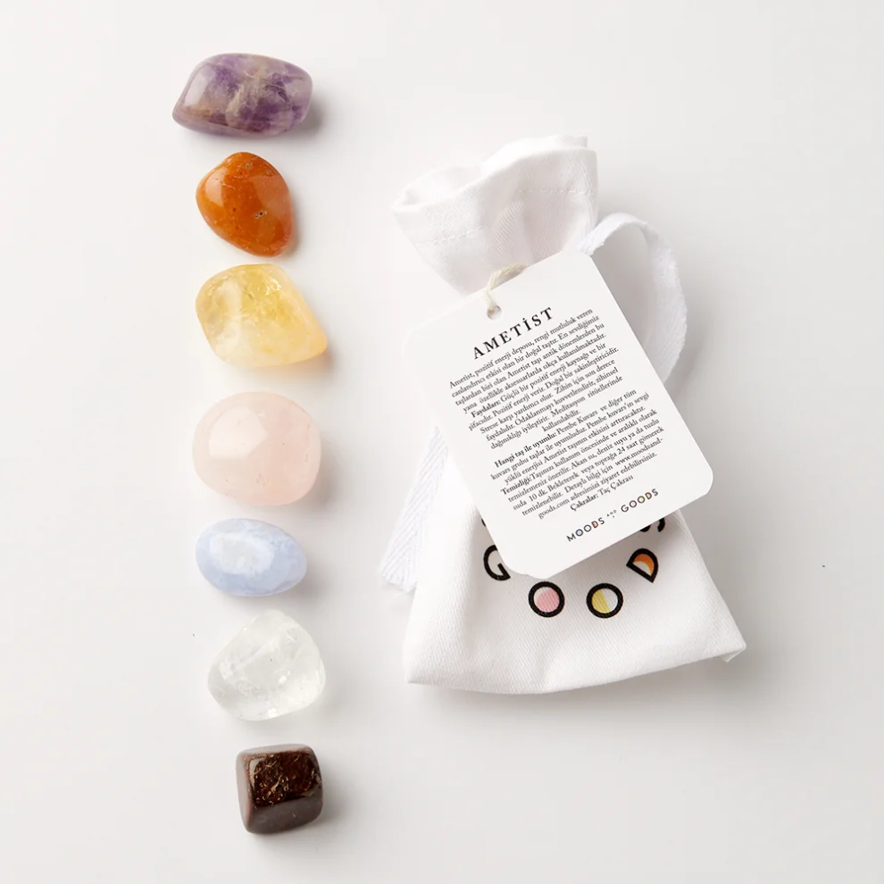 Moods And Goods - Set Of 7 Chakra Stones