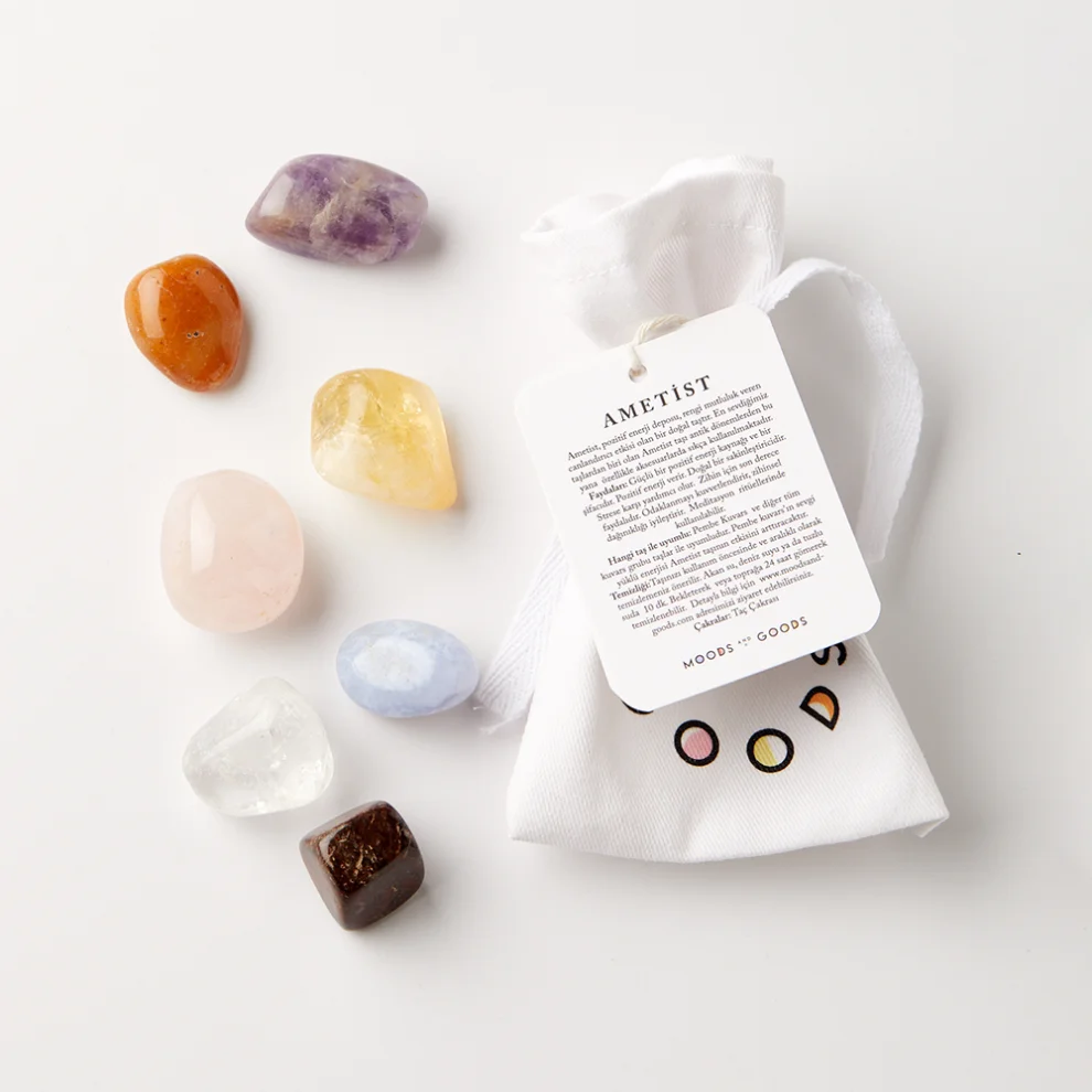 Moods And Goods - Set Of 7 Chakra Stones