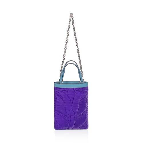 Atelier Melange - Şükran Mini Hand Bag Silk Velvet