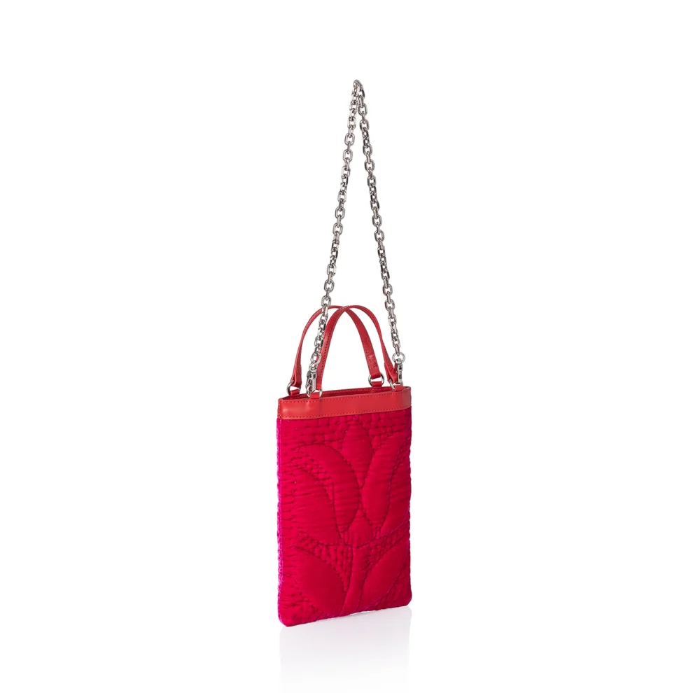 Atelier Melange - Şükran Mini Hand Bag Silk  Velvet