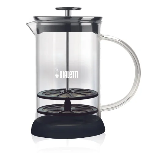 Bialetti - Cam Süt Ve Cappucino Köpürtücü 330 Ml