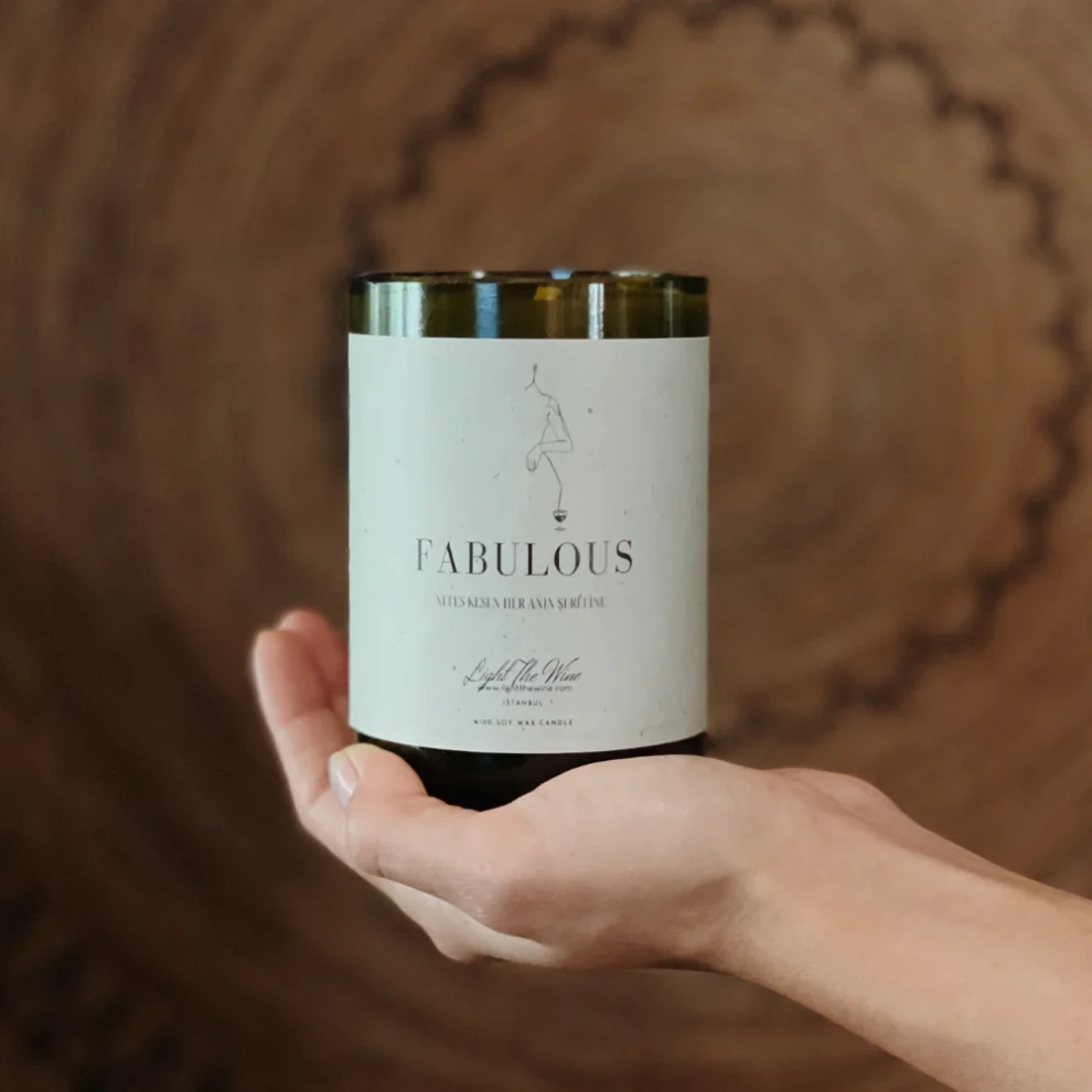 Light The Wine - Fabulous Small Candle