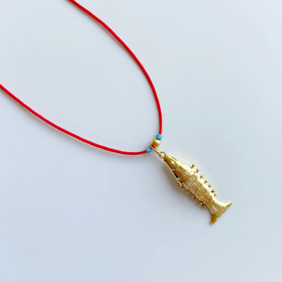 The Pheia - String Fish Necklace