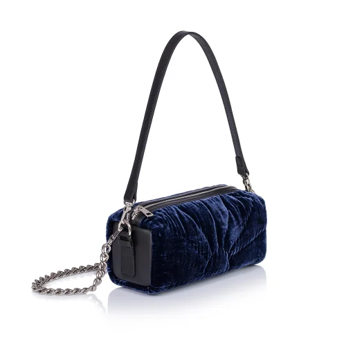 Atelier Melange - Şükran Saddle Bag Silk Velvet