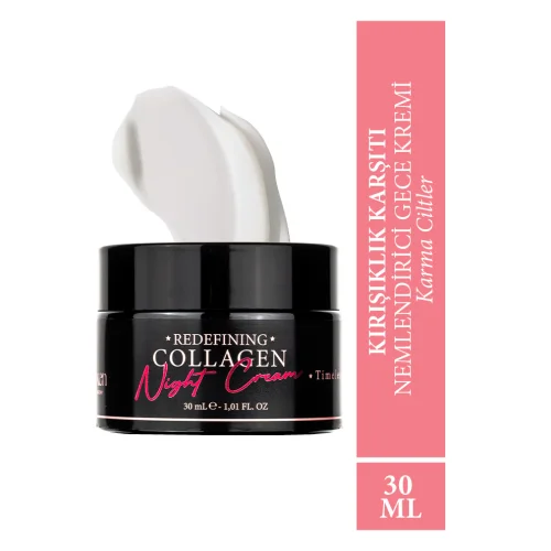 Pureexen Cosmetics - Laboratory Redefining Collagen Night - Tüm Ciltler Için Kırışıklık Karşıtı Nemlendirici Gece Kremi