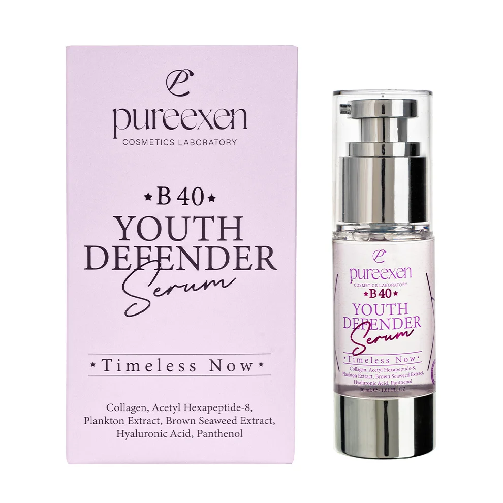 Pureexen Cosmetics - 40 Yaş Öncesi Tüm Ciltler İçin Kırışıklık Karşıtı Canlandırıcı Etkili Serum